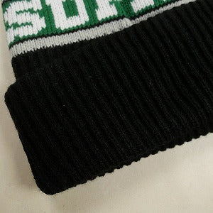 SUPREME シュプリーム 24AW Big Stripe Beanie Black ビーニー 黒 Size 【フリー】 【新古品・未使用品】 20809386