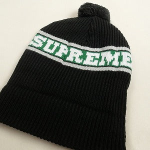 SUPREME シュプリーム 24AW Big Stripe Beanie Black ビーニー 黒 Size 【フリー】 【新古品・未使用品】 20809386