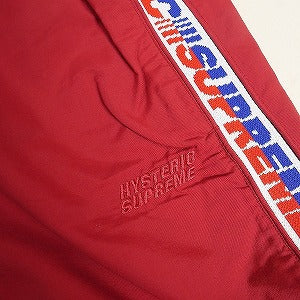 SUPREME シュプリーム ×HYSTERIC GLAMOUR 24AW Track Pant Red トラックパンツ 赤 Size 【S】 【新古品・未使用品】 20809399