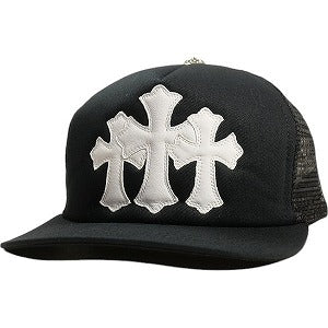 CHROME HEARTS クロム・ハーツ TRUCKER CAP NEW 3 CEM CRS BLACK/WHITE メッシュキャップ 黒白 Size 【フリー】 【新古品・未使用品】 20809448