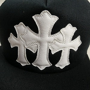 CHROME HEARTS クロム・ハーツ TRUCKER CAP NEW 3 CEM CRS BLACK/WHITE メッシュキャップ 黒白 Size 【フリー】 【新古品・未使用品】 20809448