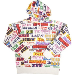 SUPREME シュプリーム ×HYSTERIC GLAMOUR 17AW Text Hooded Sweatshirt White スウェットパーカー 白 Size 【S】 【新古品・未使用品】 20809452