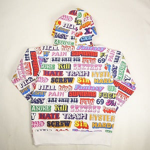 SUPREME シュプリーム ×HYSTERIC GLAMOUR 17AW Text Hooded Sweatshirt White スウェットパーカー 白 Size 【S】 【新古品・未使用品】 20809452