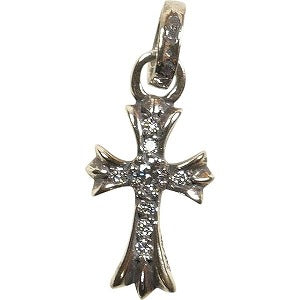 CHROME HEARTS クロム・ハーツ CH CROSS BABY FAT CHARM SILVER/DAIMOND ネックレス 銀 Size 【フリー】 【新古品・未使用品】 20809472