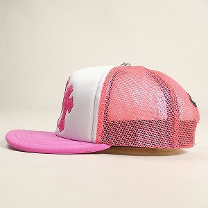 CHROME HEARTS クロム・ハーツ TRUCKER CAP NEW 3 CEM CRS HOT PINK キャップ ピンク Size 【フリー】 【新古品・未使用品】 20809475