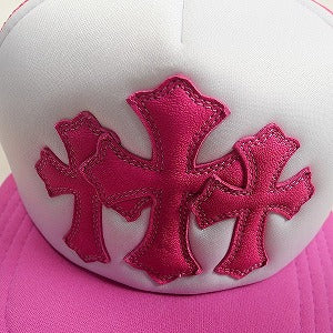 CHROME HEARTS クロム・ハーツ TRUCKER CAP NEW 3 CEM CRS HOT PINK キャップ ピンク Size 【フリー】 【新古品・未使用品】 20809475