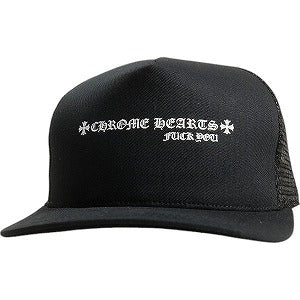 CHROME HEARTS クロム・ハーツ TRUCKER CROSS CH CAP BLACK キャップ 黒 Size 【フリー】 【新古品・未使用品】 20809477