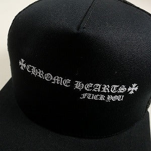 CHROME HEARTS クロム・ハーツ TRUCKER CROSS CH CAP BLACK キャップ 黒 Size 【フリー】 【新古品・未使用品】 20809477