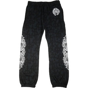 CHROME HEARTS クロム・ハーツ CEMETARY PRINT SWEAT PANTS BLACK スウェットパンツ 黒 Size 【L】 【新古品・未使用品】 20809481