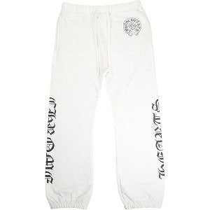 CHROME HEARTS クロム・ハーツ CH PLUS HORSESHOE SWEAT PANTS WHITE スウェットパンツ 白 Size 【L】 【新古品・未使用品】 20809482