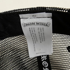 CHROME HEARTS クロム・ハーツ KING TACO TRUCKER CAP 3 CROSSES BLACK メッシュキャップ 黒 Size 【フリー】 【新古品・未使用品】 20809490