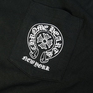 CHROME HEARTS クロム・ハーツ NEW YORK HORSESHOE S/S TEE Black ニューヨーク限定 Tシャツ 黒 Size 【XL】 【新古品・未使用品】 20809507