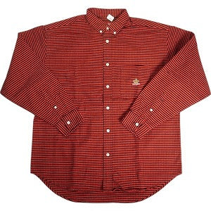 SUPREME シュプリーム 24AW Loose Fit Flannel Oxford Shirt Red Plaid 長袖シャツ 赤 Size 【S】 【新古品・未使用品】 20809589