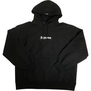 SUPREME シュプリーム 23AW Box Logo Hooded Sweatshirt Black ボックスロゴパーカー 黒 Size 【L】 【中古品-良い】 20809594