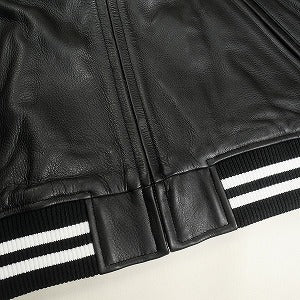 SUPREME シュプリーム ×New York Yankees 22AW Kanji Leather Varsity Jacket Black スタジャン 黒 Size 【XL】 【新古品・未使用品】 20809598