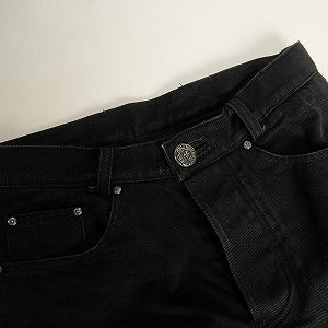 CHROME HEARTS クロム・ハーツ FLEURKNEE DNM PANTS BLACK フレアニーデニムパンツ 黒 Size 【28】 【中古品-良い】 20809665