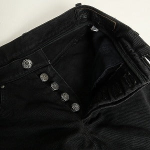 CHROME HEARTS クロム・ハーツ FLEURKNEE DNM PANTS BLACK フレアニーデニムパンツ 黒 Size 【28】 【中古品-良い】 20809665