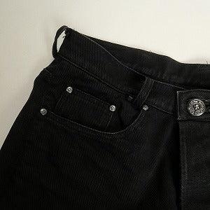 CHROME HEARTS クロム・ハーツ FLEURKNEE DNM PANTS BLACK フレアニーデニムパンツ 黒 Size 【28】 【中古品-良い】 20809665