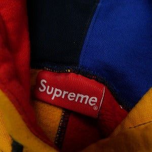 SUPREME シュプリーム 17AW Patchwork Hooded Sweatshirt Navy スウェットパーカー 紺 Size 【S】 【中古品-良い】 20809672