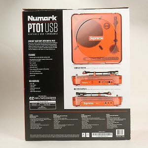 SUPREME シュプリーム ×Numark 20SS PT01 Portable Turntable Red ターンテーブル 赤 Size 【フリー】 【新古品・未使用品】 20809673