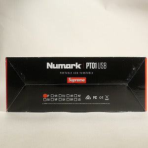 SUPREME シュプリーム ×Numark 20SS PT01 Portable Turntable Red ターンテーブル 赤 Size 【フリー】 【新古品・未使用品】 20809673