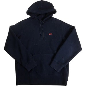 SUPREME シュプリーム 17AW Polartec Small Box Hooded Sweatshirt Navy パーカー 紺 Size 【S】 【中古品-良い】 20809675