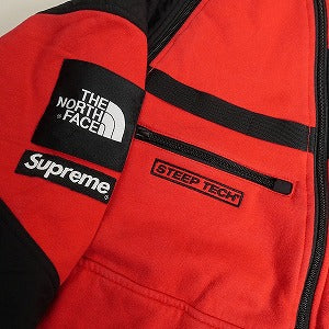 SUPREME シュプリーム ×THE NORTH FACE 16SS Steep Tech Hooded Sweatshirt Red パーカー 赤 Size 【S】 【中古品-良い】 20809677