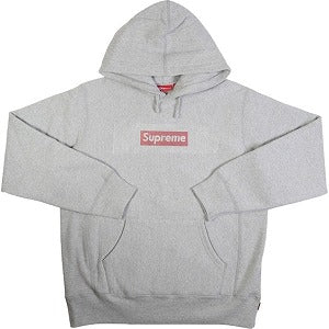 SUPREME シュプリーム ×Swarovski 19SS 25th Anniversary Box Logo Hooded Sweatshirt Gray スウェットパーカー 灰 Size 【S】 【新古品・未使用品】 20809683