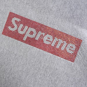 SUPREME シュプリーム ×Swarovski 19SS 25th Anniversary Box Logo Hooded Sweatshirt Gray スウェットパーカー 灰 Size 【S】 【新古品・未使用品】 20809683