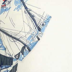 At Last ＆ Co アットラスト/BUTCHER PRODUCTS ブッチャープロダクツ HAWAIIAN SHIRT S-S YACHT WHITE 半袖ハワイアンシャツ 白 Size 【16.5】 【中古品-ほぼ新品】 20809868