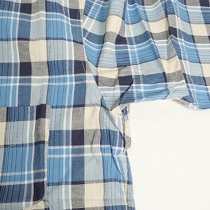 At Last ＆ Co アットラスト/BUTCHER PRODUCTS ブッチャープロダクツ CHECK SHIRT B.D BLUE 長袖シャツ 青 Size 【14.5】 【新古品・未使用品】 20809871