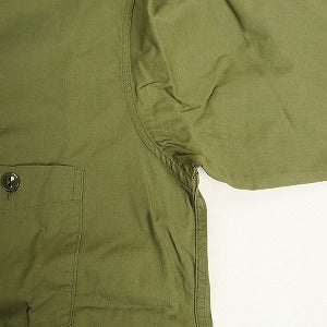 At Last ＆ Co アットラスト/BUTCHER PRODUCTS ブッチャープロダクツ N-3 SHIRT OLIVE 長袖シャツ オリーブ Size 【14.5】 【中古品-良い】 20809875