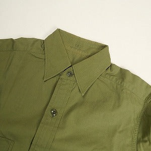 At Last ＆ Co アットラスト/BUTCHER PRODUCTS ブッチャープロダクツ N-3 SHIRT OLIVE 長袖シャツ オリーブ Size 【14.5】 【中古品-良い】 20809875