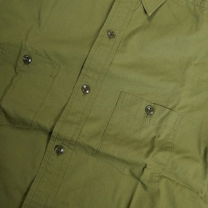 At Last ＆ Co アットラスト/BUTCHER PRODUCTS ブッチャープロダクツ N-3 SHIRT OLIVE 長袖シャツ オリーブ Size 【14.5】 【中古品-良い】 20809875