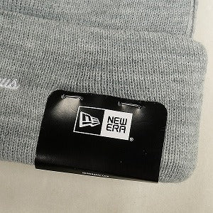 SUPREME シュプリーム 23AW New Era Box Logo Beanie Ash Grey ボックスロゴビーニー 灰 Size 【フリー】 【新古品・未使用品】 20809892