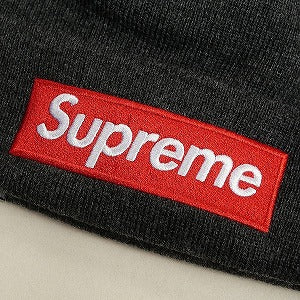 SUPREME シュプリーム 21AW New Era Box Logo Beanie Charcoal BOXロゴビーニー チャコール Size 【フリー】 【新古品・未使用品】 20809904