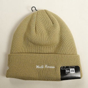 SUPREME シュプリーム 21AW New Era Box Logo Beanie Dark Sand BOXロゴビーニー サンド Size 【フリー】 【新古品・未使用品】 20809908