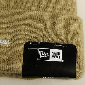 SUPREME シュプリーム 21AW New Era Box Logo Beanie Dark Sand BOXロゴビーニー サンド Size 【フリー】 【新古品・未使用品】 20809908