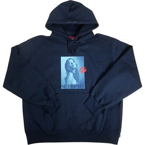 SUPREME シュプリーム 24AW Kate Moss Hooded Sweatshirt Navy スウェットパーカー 紺 Size 【M】 【新古品・未使用品】 20809923