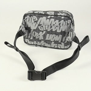 SUPREME シュプリーム 22SS Fat Tip Jacquard Denim Waist Bag Black ウエストバッグ 黒 Size 【フリー】 【新古品・未使用品】 20809925