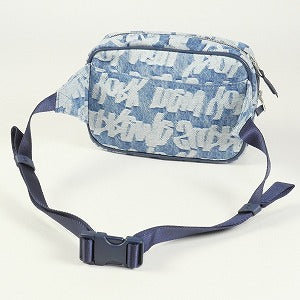 SUPREME シュプリーム 22SS Fat Tip Jacquard Denim Waist Bag Blue ウエストバッグ 青 Size 【フリー】 【新古品・未使用品】 20809926