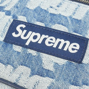 SUPREME シュプリーム 22SS Fat Tip Jacquard Denim Waist Bag Blue ウエストバッグ 青 Size 【フリー】 【新古品・未使用品】 20809926