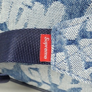 SUPREME シュプリーム 22SS Fat Tip Jacquard Denim Waist Bag Blue ウエストバッグ 青 Size 【フリー】 【新古品・未使用品】 20809926