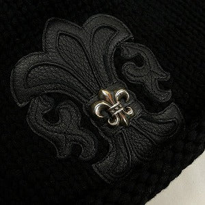 CHROME HEARTS クロム・ハーツ CASHMERE BEANIE CAP BS FLEUR カシミアビーニー 黒 Size 【フリー】 【新古品・未使用品】 20810033