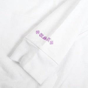 CHROME HEARTS クロム・ハーツ Purple Glitter Horseshoe Hoodie White オンライン限定パーカー 白紫 Size 【L】 【新古品・未使用品】 20810038