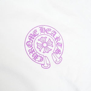 CHROME HEARTS クロム・ハーツ Purple Glitter Horseshoe Hoodie White オンライン限定パーカー 白紫 Size 【L】 【新古品・未使用品】 20810038