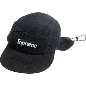 SUPREME シュプリーム 24AW Polartec Earflap Camp Cap Black キャンプキャップ 黒 Size 【フリー】 【新古品・未使用品】 20810049