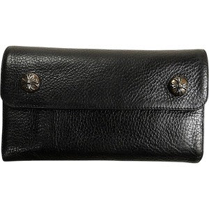 CHROME HEARTS クロム・ハーツ HVY WT LTHR WAVE WALLET ウォレット 黒 Size 【フリー】 【中古品-非常に良い】 20810112