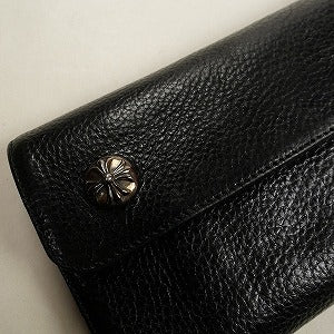 CHROME HEARTS クロム・ハーツ HVY WT LTHR WAVE WALLET ウォレット 黒 Size 【フリー】 【中古品-非常に良い】 20810112