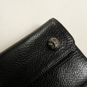 CHROME HEARTS クロム・ハーツ HVY WT LTHR WAVE WALLET ウォレット 黒 Size 【フリー】 【中古品-非常に良い】 20810112